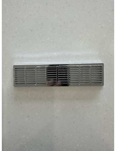Ventilation Grille Chrome 170 x 42mm Recess Mounting Plinths  / Units 57154220