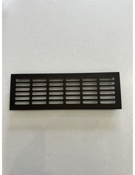 Ventilation Grills 100mm High Dark Bronze Recess Mount, 300mm length