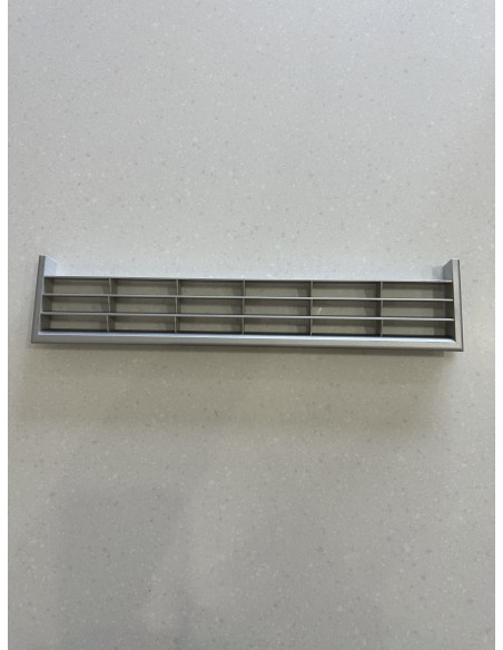 Kitchen Plinth Vent Stainless Steel Effect 367 x 79mm 200 Cm2 57179000
