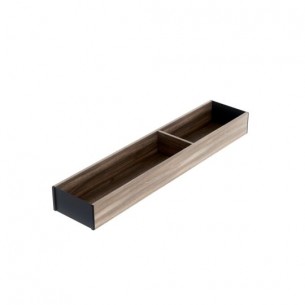 Blum Ambia-Line Drawer Insert 100mm Tennessee Walnut 500mm Depth ZC7S500RH1