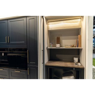 Tambour Door Kit 720x500mm Satin Anodised Vertical Wall Unit Fascia  44310921 2