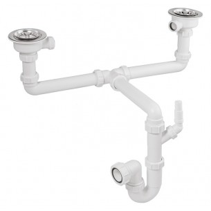 Rangemaster WKIT24 Waste Kit Belfast Ceramic Sinks Chrome