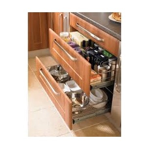 Drawer Front Fixing Bracket Only Suits Individual Wire Basket WWFC4