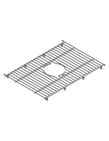 Shaws Grid3 Kitchen Sink Accessory Butler 60 Bowland 60 Inset 600 FT0300010