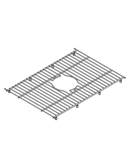 Shaws Grid3 Kitchen Sink Accessory Butler 60 Bowland 60 Inset 600 FT0300010