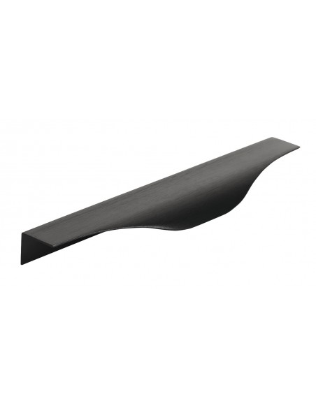 Noma Profile Brushed Black Door Handle 128/256mm Centre Holes