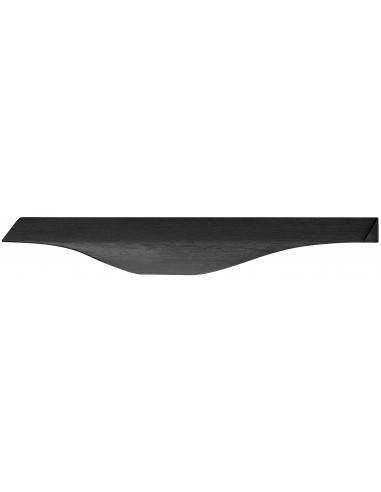 Noma Profile Brushed Black Door Handle 128/256mm Centre Holes