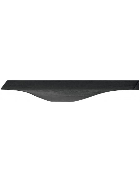 Noma Profile Brushed Black Door Handle 128/256mm Centre Holes
