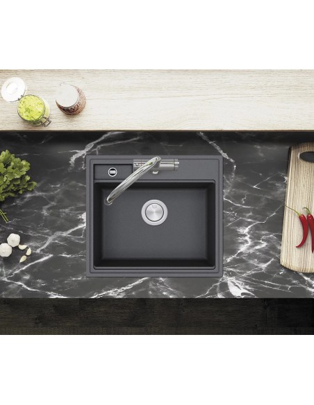 Clearwater Kameo-X Smart Slate Kitchen Sink 1.0 Granite Quarex KAMS125SL