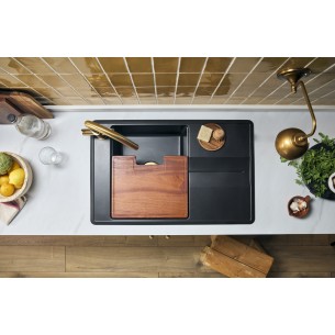 Clearwater Arina Smart Jet Kitchen Sink 1.0 Large Granite Quarex ARID101JT