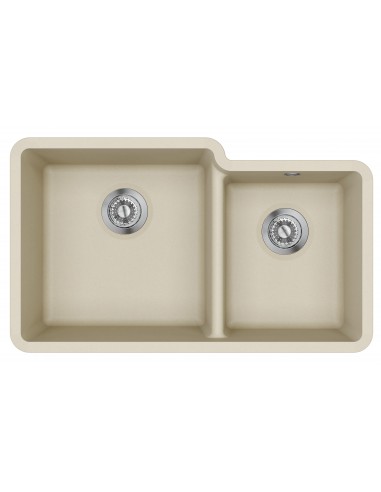 Clearwater Nova Nude 1.75 Kitchen Sink Granite Quarex Inset Under NOVN175 Nude LH