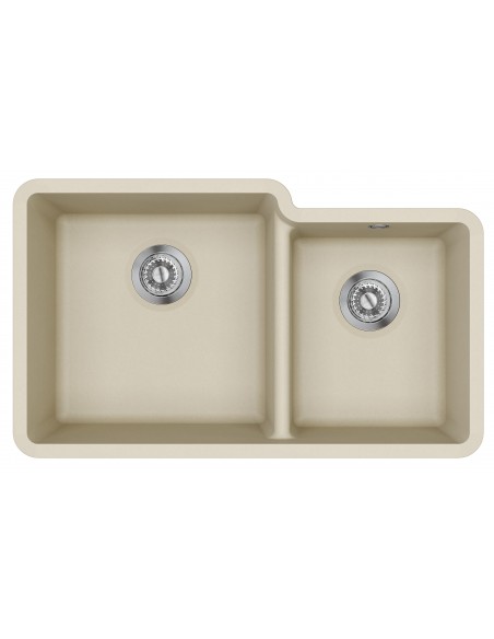 Clearwater Nova Nude 1.75 Kitchen Sink Granite Quarex Inset Under NOVN175 Nude LH