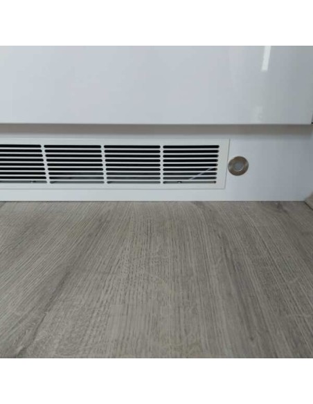 Fridge Ventilation Grill White 400 x 86mm RAL9010 160cm2 Fixings 57523627