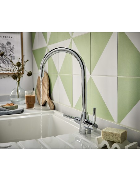 Clearwater Madra 4-1 Hot Boiling Kitchen Tap Cold Filter Water Chrome MAD4CP