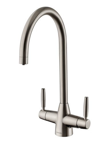 Clearwater Madra 4-1 Hot Boiling Kitchen Tap Cold Filter Water Brushed MAD4BN