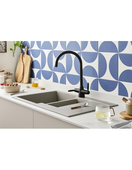 Clearwater Madra 4-1 Hot Boiling Kitchen Tap Cold Filter Matt Black MAD4MB