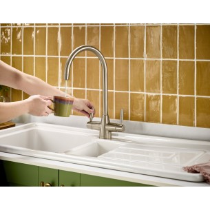 Clearwater Madra 4-1 Hot Boiling Kitchen Tap Cold Filter Water Brushed MAD4BN 2