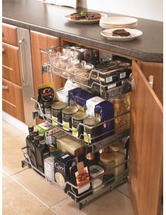 800mm Pull-Out Internal Drawer Innostor Individual Or X3 Set Chrome WWFC4800
