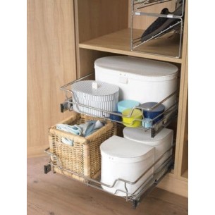 800mm Pull-Out Internal Drawer Innostor Individual Or X3 Set Chrome WWFC4800 2