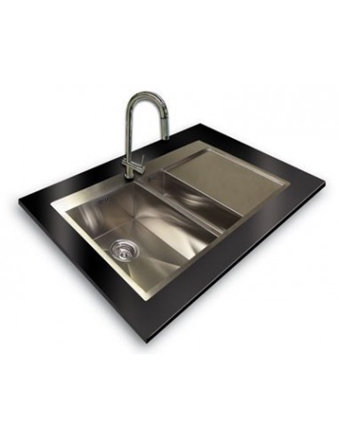 ZENDUO6 I-F Kitchen Sink 1.5 Bowl 1.5mm Stainless Steel Inset SALE ZD/6/IF/S/BBL/038