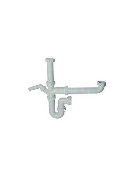 Kitchen Sink Plumbing Kit 1.5 Bowl x1 Spigot Dishwasher