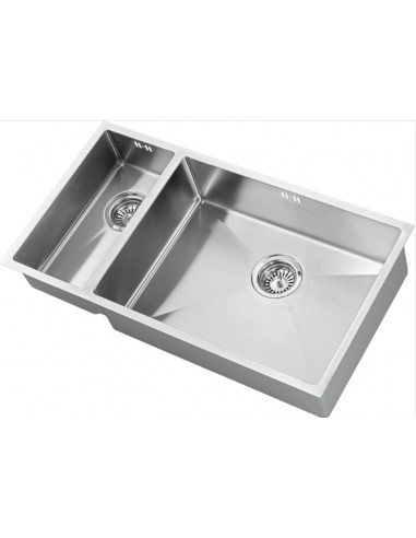 Zenduo15 Kitchen Sink 200/550 1.5 Bowl 1.2mm Stainless steel 1810 ZD/2055/U15/S/BBR/151