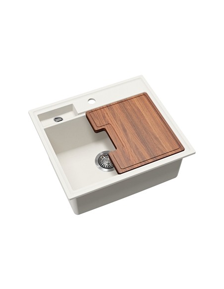 Clearwater Kameo-X Smart Blizzard Kitchen Sink 1.0 Granite Quarex  KAMS125BL