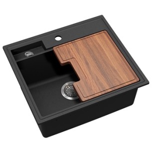 Clearwater Kameo-X Smart Jet Kitchen Sink 1.0 Granite Quarex KAMS125JT