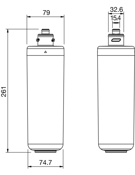 Clearwater Kitchen Hot-Tap Filter F6C1 Boiling Water Cartridge 3800L