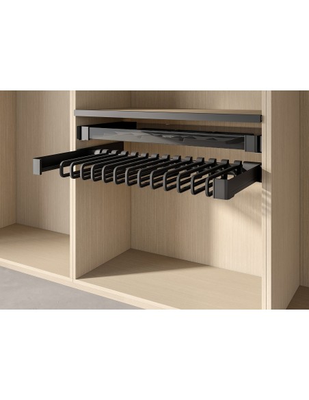 900mm Kessebohmer Conero Trouser-Rack Hanger Bedroom Clothes Pull-Out KWPO900
