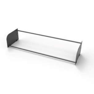 1150mm Kessebohmer-Conero Shoe Rack Drawer Insert 1020mm Black Double KWSLGSHOE 2