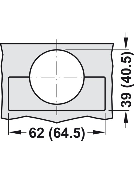 Zero Protrusion 155° Soft-Closing Set Concealed Cup Hinge Grass Tiomos Internal Drawers/Larders 34832801+34838511