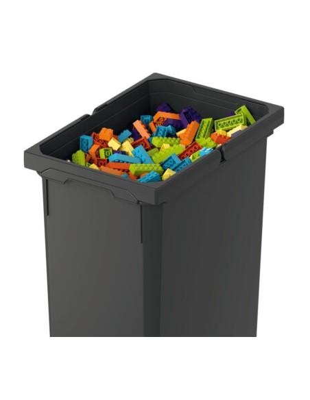 Vauth-Sagel Bin Container 44L Envi Space Lava Free-Stood Kitchen Tub VS44LLAVA