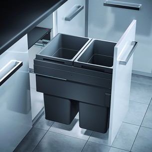 Hailo Euro-Cargo Waste Container 38L Kitchen Bin Tub 361945 /50/60 50370492 2
