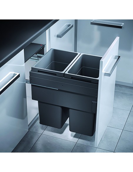 Hailo Euro-Cargo Waste Container 38L Kitchen Bin Tub 361945 /50/60 50370492