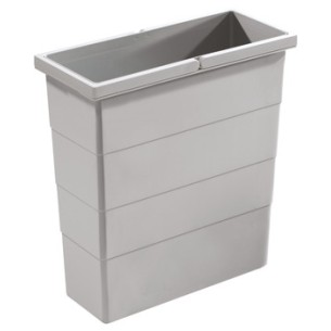Hailo Euro-Cargo Waste Container 12L Kitchen Bin 361960 Free-Standing 50370991