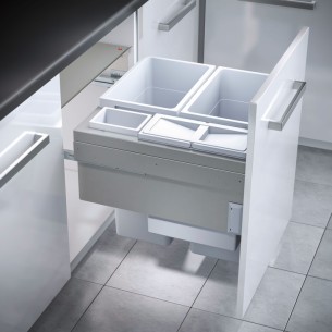 Hailo Euro-Cargo Waste Container 12L Kitchen Bin 361960 Free-Standing 50370991 2
