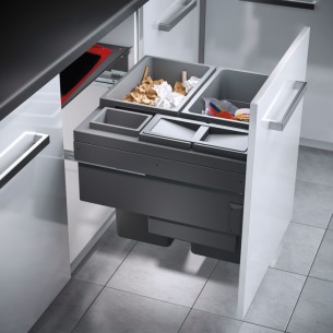 Hailo Euro-Cargo Waste Container 12L Kitchen Bin 361960 Free-Standing 50370491 2