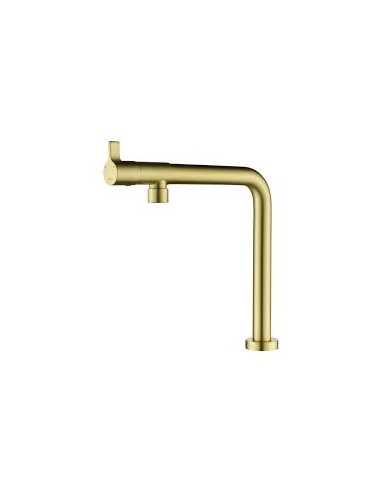 90mm Gold-Brass Waste Kit + Overflow ZEN Kitchen Sink Plug 1.0 Bowl AC-BSW-PACK1-BGB