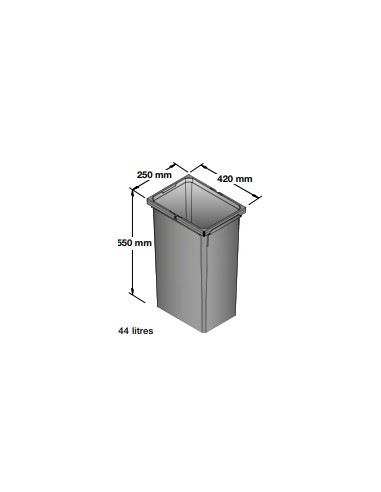 Vauth-Sagel Bin Container 44L Envi Space...