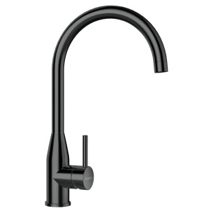 Schock Kavus Gunmetal Fixed RH Side Single Lever Kitchen Tap SALE 559000GUM