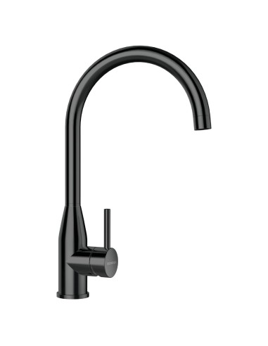 Schock Kavus Gunmetal Fixed RH Side Single Lever Kitchen Tap SALE 559000GUM