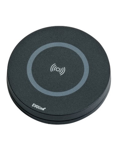 EVOline Circle80 DisQ Worktop UK Socket Double USB Charger Type A+C 1592 7301 6701