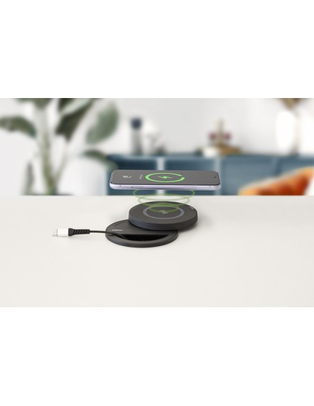 EVOline Circle80 DisQ Worktop UK Socket Double USB Charger Type A+C 1592 7301 6701