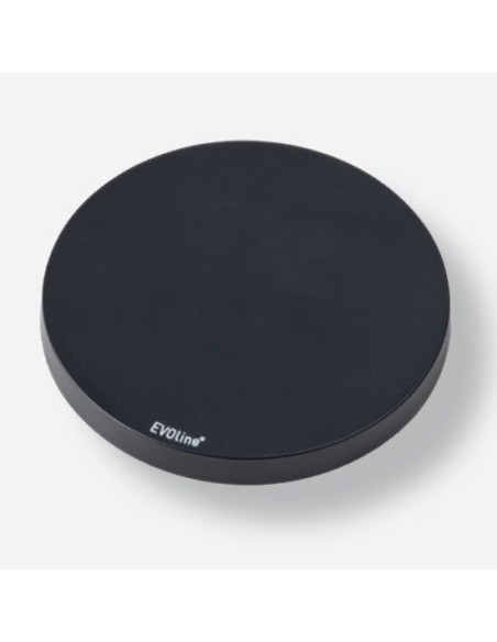 EVOline Circle80 Hide USB Charger Type A+C Worktop UK Socket Double 1592 7301 6501