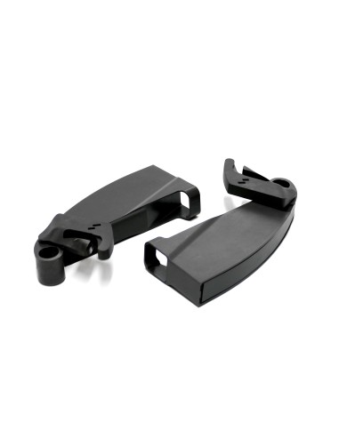 Kessebohmer LeMans Soft-Close Mechanism Pair Anthracite Self-Close KLMASCM