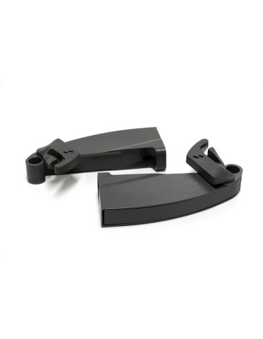 Kessebohmer LeMans Soft-Close Mechanism Pair Anthracite Self-Close KLMASCM