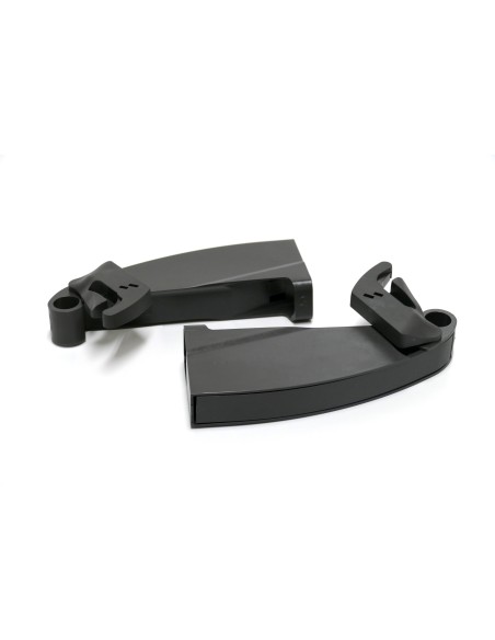 Kessebohmer LeMans Soft-Close Mechanism Pair Anthracite Self-Close KLMASCM