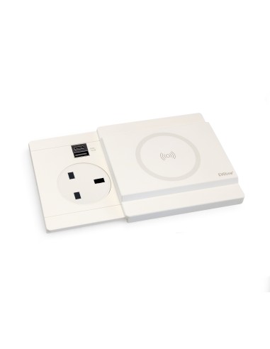 EVOline Circle80 Slide DisQ UK Worktop Socket...