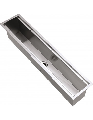 900mm Accessory Trough Stainless-Steel Kitchen Sink Champagne 1810 AC-CHAN/900/S/201